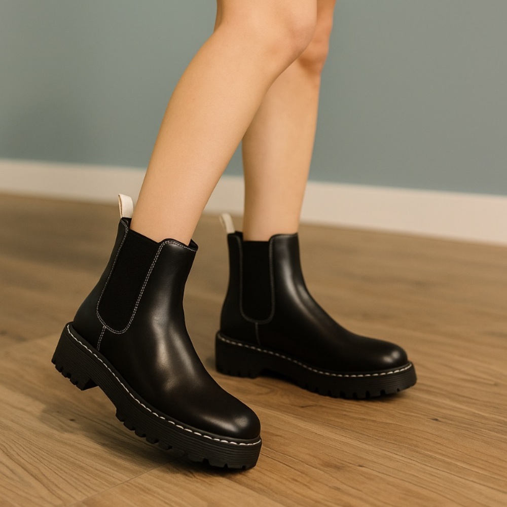 Marc Fisher Black Ankle Boots